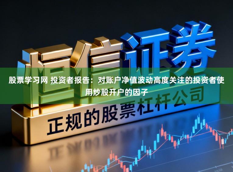 股票学习网 投资者报告：对账户净值波动高度关注的投资者使用炒股开户的因子