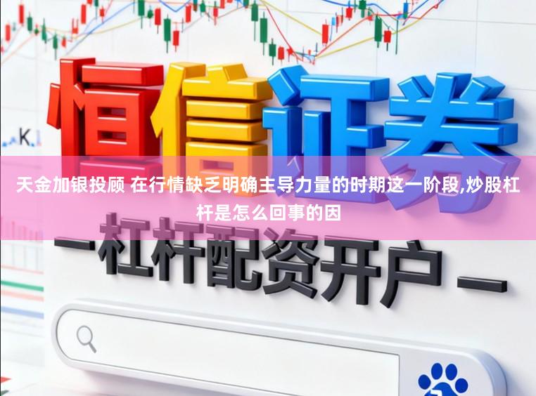 天金加银投顾 在行情缺乏明确主导力量的时期这一阶段,炒股杠杆是怎么回事的因
